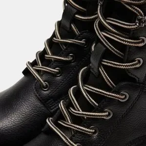 Shoes | Drevan Steve Madden Black Combat Boots | Poshmark